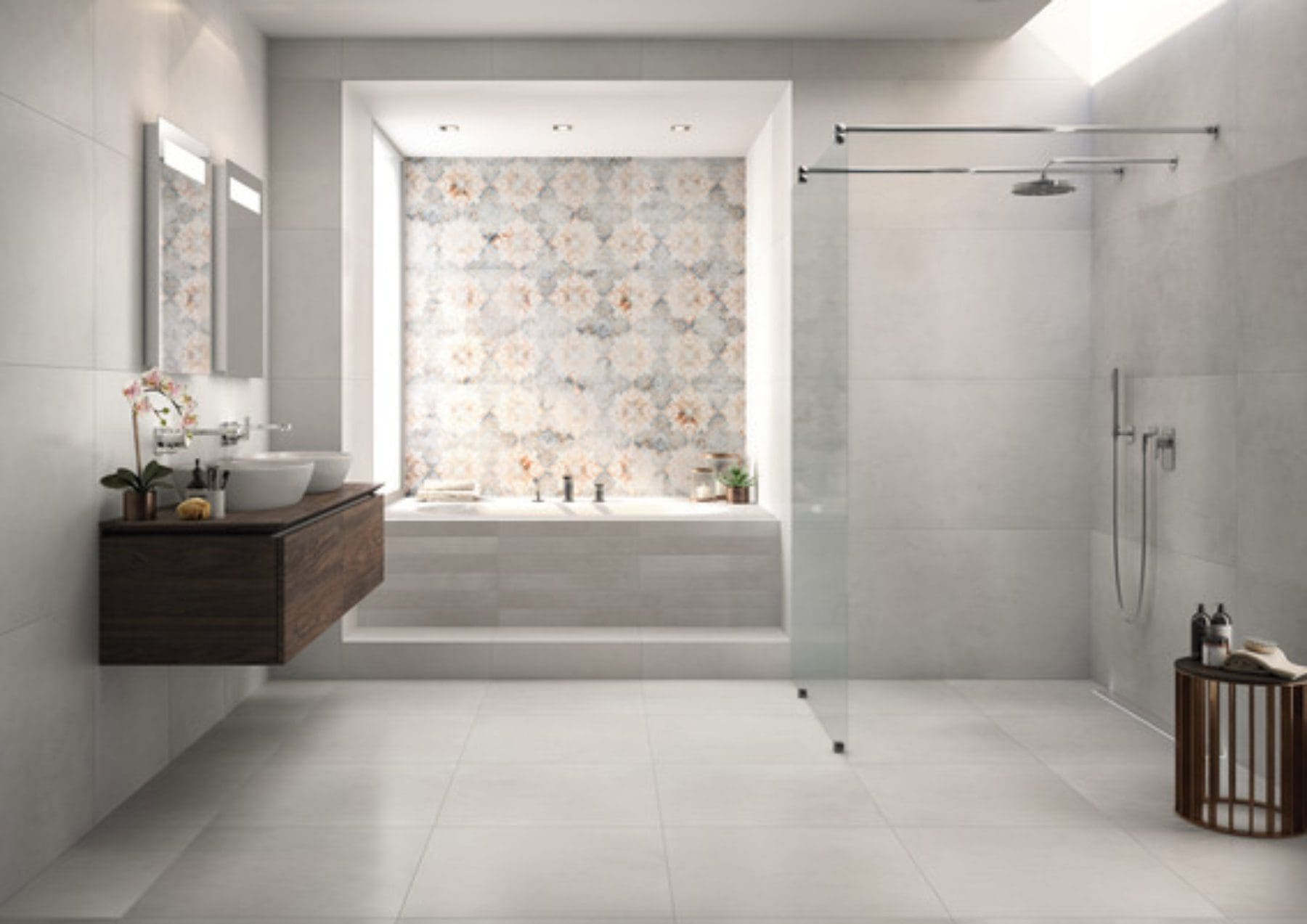 freestanding vs built-in baths