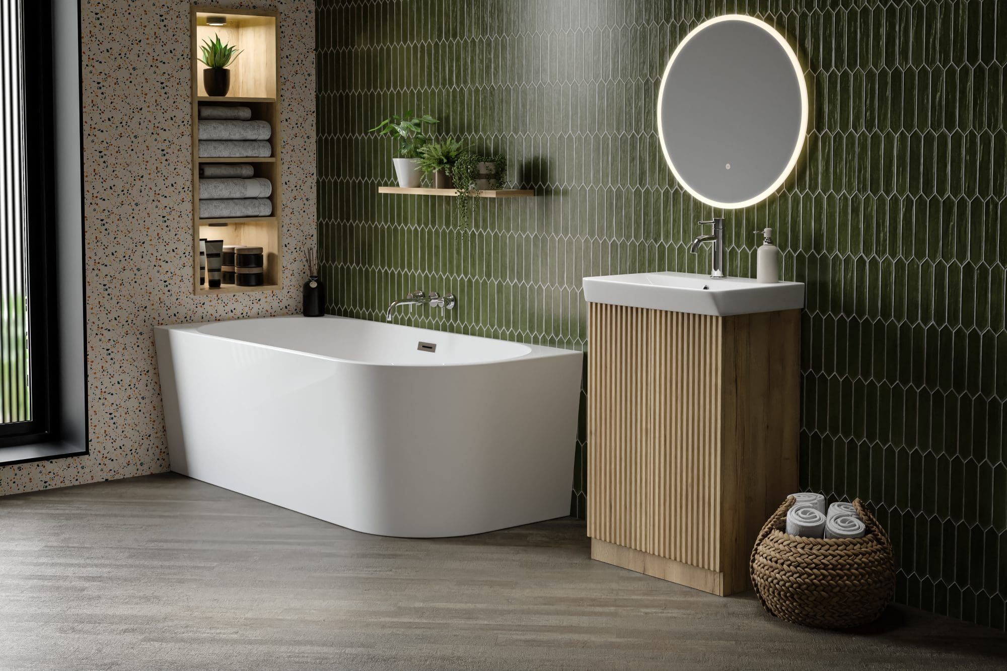 Family Bathroom Layout Ideas